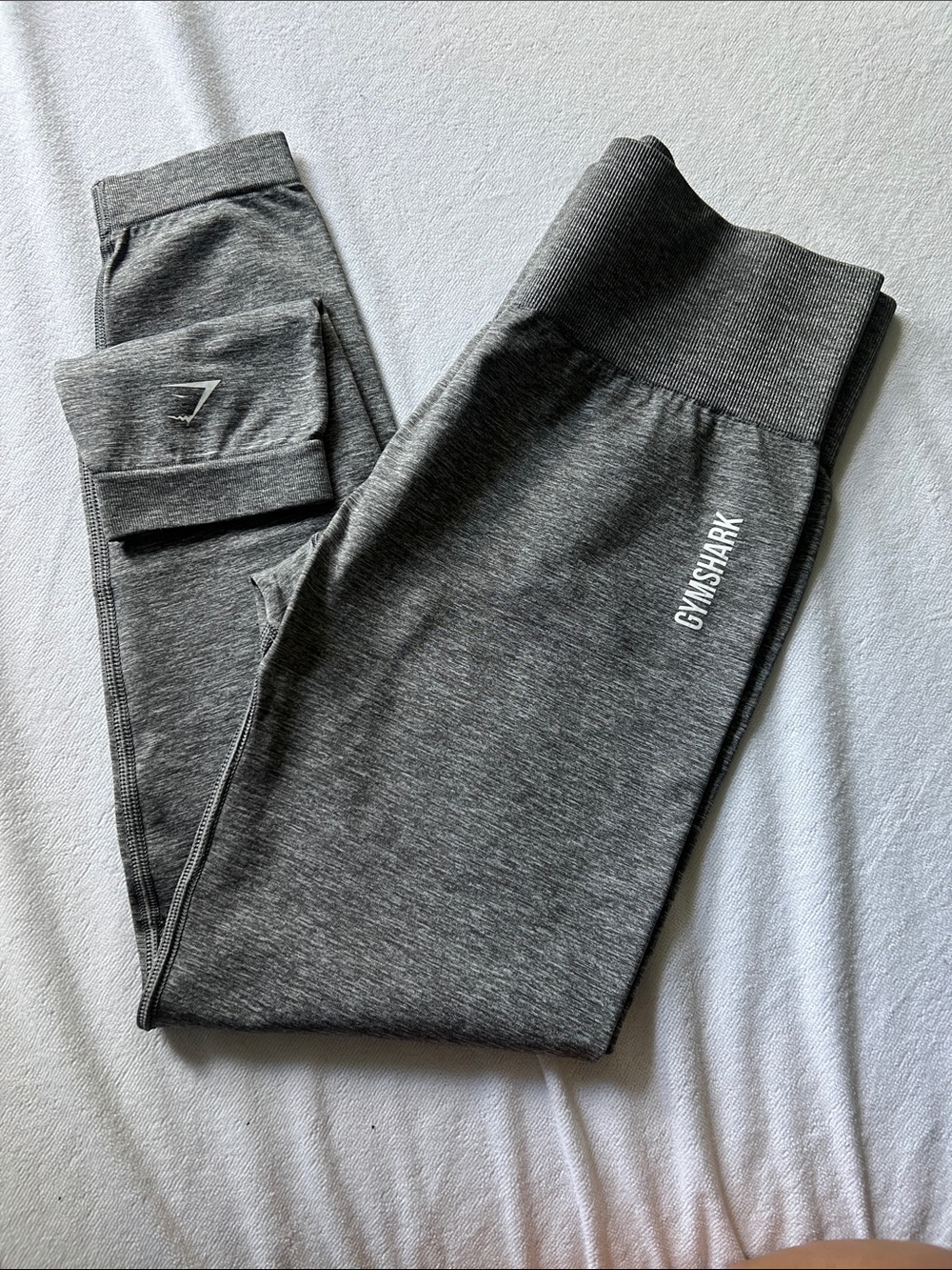 Gymshark Woman’s Charcoal Grey High-Waist Leggings